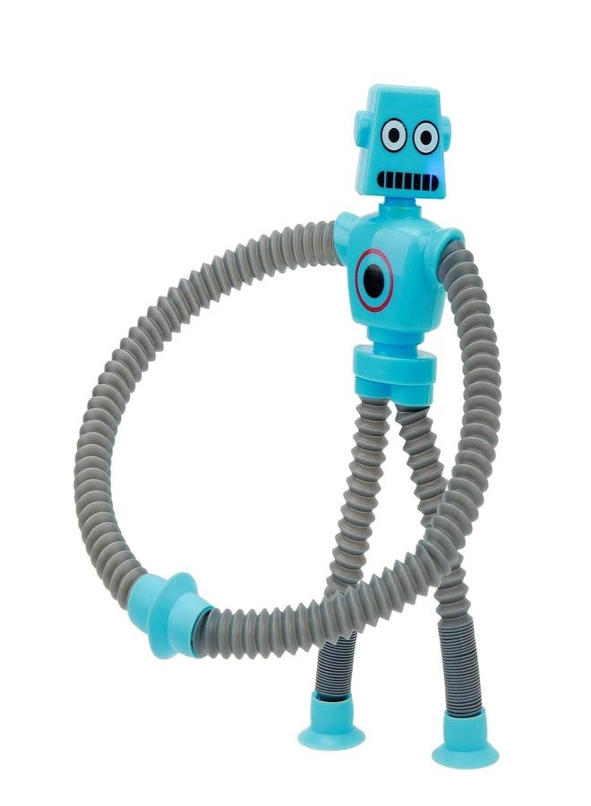Quasar It's New Bendable Telescopic Space Robot Men Shape Changing Sensory Toys Pop Strees Relif Toy for Children Toddler Pack of 1- Multicolor - Image 1
